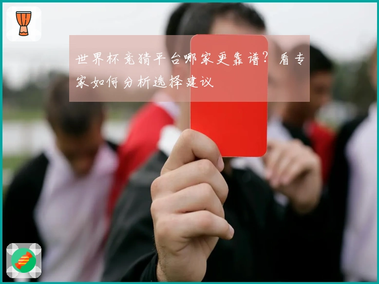 世界杯竞猜平台哪家更靠谱？看专家如何分析选择建议
